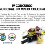 IV CONCURSO MUNICIPAL DO VINHO COLONIAL