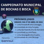 CAMPEONATO MUNICIPAL DE BOCHAS E BISCA
